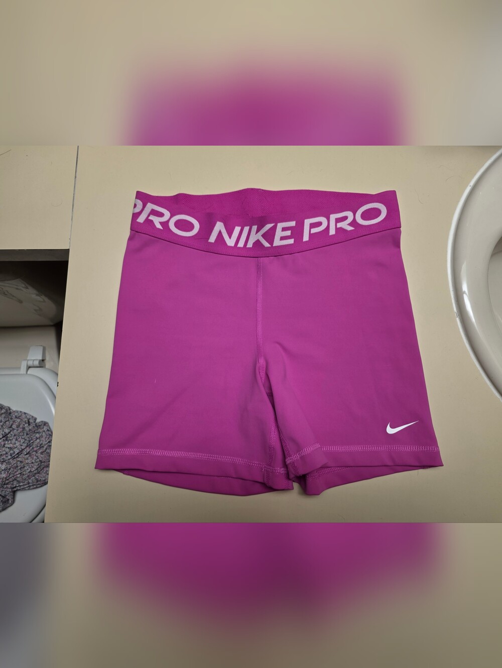 Nike Pro Women's Performance Shorts — Pink
